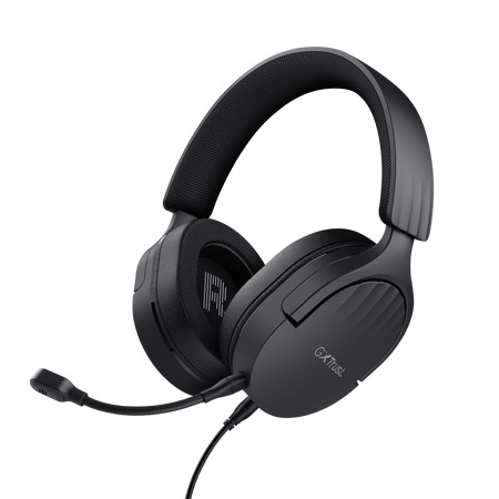 Trust Gaming GXT 489 Fayzo gamer mikrofonos fejhallgató, headset - Fekete (24898)