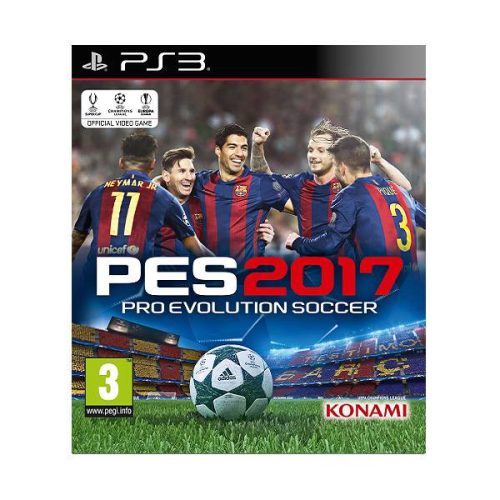 PES 2017 Pro Evolution Soccer PS3  + Ajándék poszter + sapka