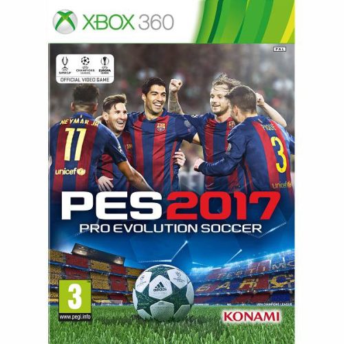 PES 2017 Pro Evolution Soccer Xbox 360  + Ajándék poszter
