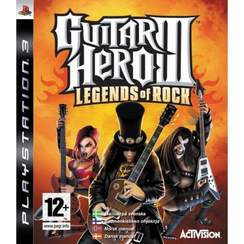 Guitar Hero III (3) Legends of Rock PS3 (használt, karcmentes)