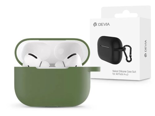 Devia szilikon tok AirPods Pro 2 fülhallgatóhoz - Zöld