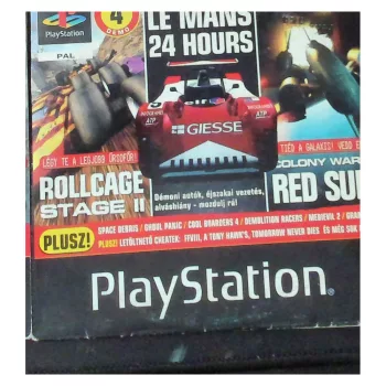   Rollcage Stage II | Le Mans 24 Hours | Colony Wars: Red Sun PS1 DEMO lemez (használt)
