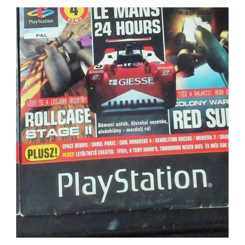 Rollcage Stage II | Le Mans 24 Hours | Colony Wars: Red Sun PS1 DEMO lemez (használt)