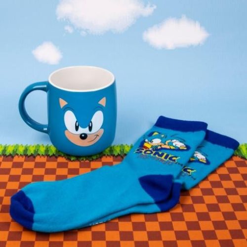 Sonic the Hedgehog Sonic bögre és zokni csomag