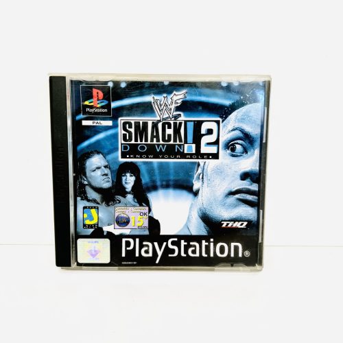 WWF SmackDown! 2: Know Your Role PS1 (használt, sérült tok)