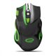 Esperanza Hawk Gamer egér - fekete/zöld MX401