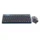 Rapoo 8000 Vezeték nélküli egér és billentyűzet (KÉK)