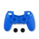Spartan Gear Szilikon Védőtok és analóg védő gumi PS4 - KÉK