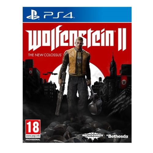 Wolfenstein II (2) The New Colossus PS4 (fémtokos kiadás) (használt, karcmentes)