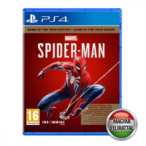 Spider-Man Game of the Year Edition PS4 (magyar felirattal)