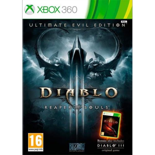 Diablo III (3) Reaper of Souls Ultimate Evil Edition Xbox 360 (használt, karcmentes)