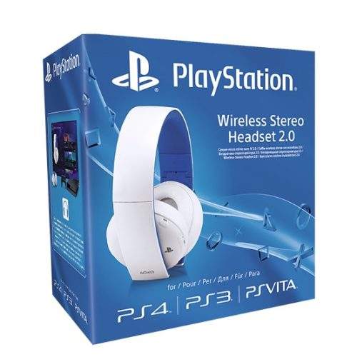 Sony Wireless Stereo Headset 2-0 (7-1 Virtual Surround) PS4 (fehér)
