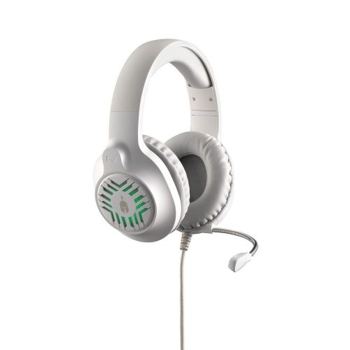 Spartan Gear - Medusa Vezetékes Headset - Fehér/Szürke