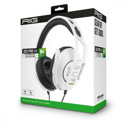 Nacon RIG 300PRO HX Premier Gaming Headset Xbox/PS4/PS5/PC/Mobil - Fehér (KIBONTOTT)