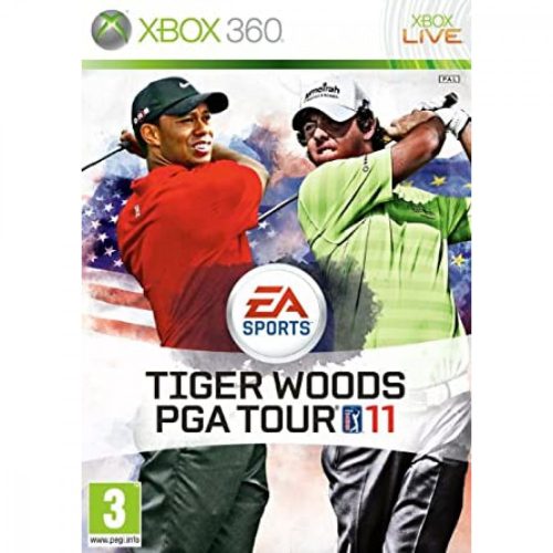 Tiger Woods PGA Tour 11 Xbox 360 (használt, karcmentes)