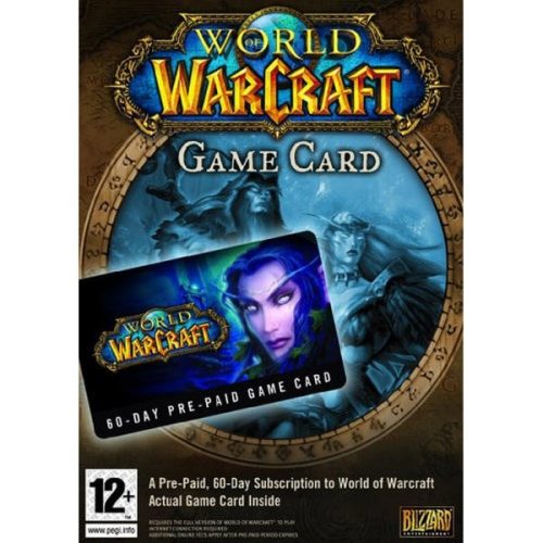 World of Warcraft 60 napos előfizetői kártya (EU) Prepaid Card (Game Card)