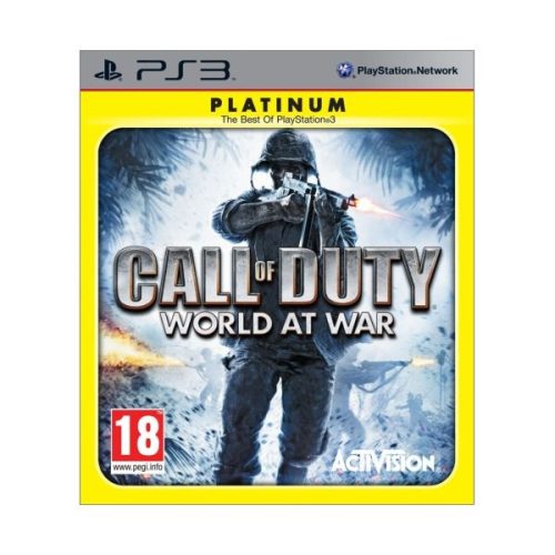 Call of Duty World at War PS3 (használt, karcmentes)