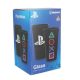 Playstation mintás pohár - fekete