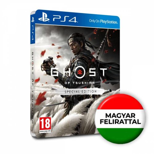 Ghost of Tsushima Special Edition PS4 (Magyar felirattal!)