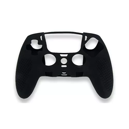 Csúszás-gátló szilikon gumi tok PS5 EDGE kontrollerhez - Fekete