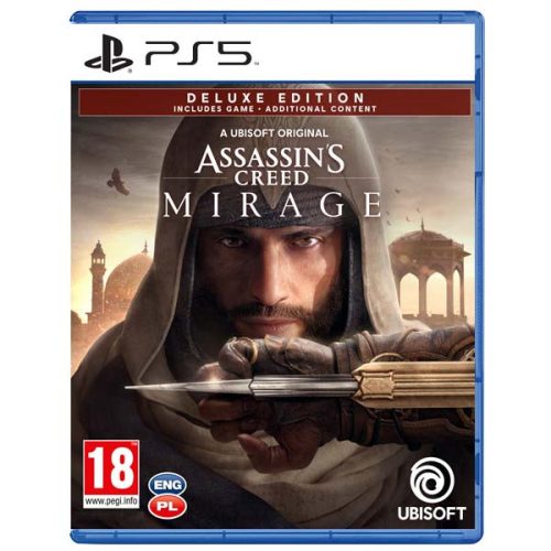 Assassins Creed Mirage Deluxe Edition PS5 + Előrendelői DLC és Fémtok!