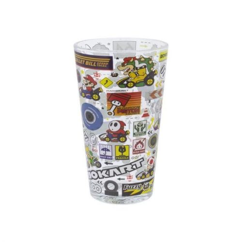 Mario Kart üveg pohár