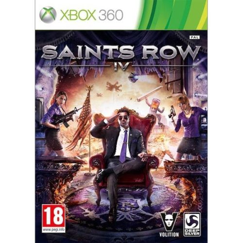 Saints Row IV (4) Xbox 360 (használt, karcmentes)