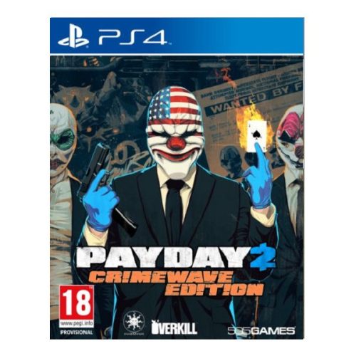 PayDay 2 Crimewave Edition PS4 (használt, karcmetes)