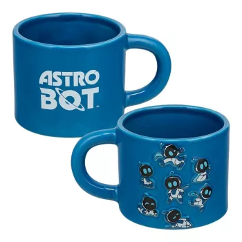 Astro Bot dombornyomott bögre