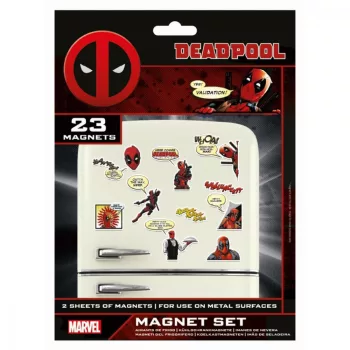 Deadpool 23 db-os mágnes készlet