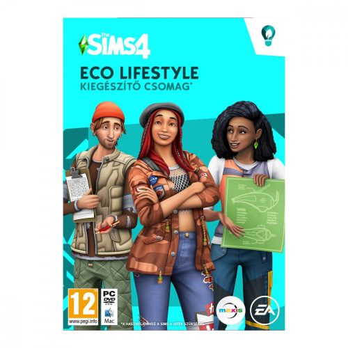 The Sims 4 Eco Lifestyle kiegészítő PC (alapjátékot nem tartalmaz!)