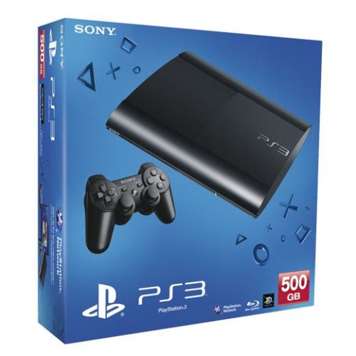 Playstation 3 (PS3) SuperSlim 500 GB gépcsomag (használt, tesztelt, 2 hónap garancia)