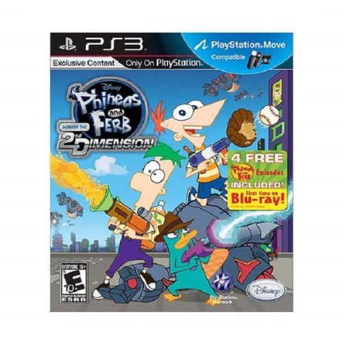 Phines and Ferb Across The 2nd Dimension PS3 (használt,karcmentes)