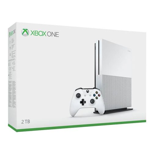 Xbox One S Slim 2 TB gépcsomag (Szürke/Zöld kontrollerrel, használt, 1 hónap jótállás)