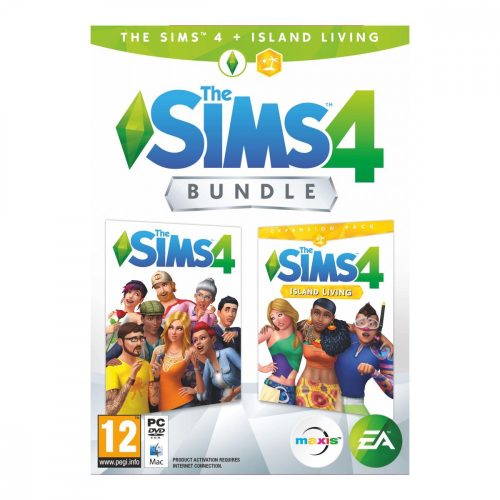 The Sims 4 Alapjáték és Island Living kiegészítő PC