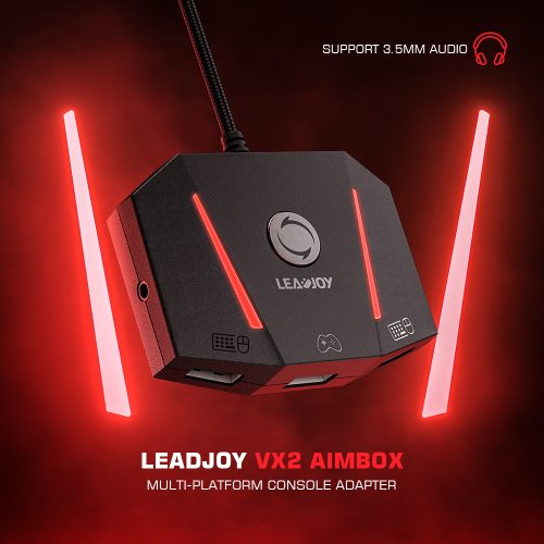 Leadjoy VX2 AimBox Billentyűzet és egér jelátalakító adapter (KIBONTOTT)