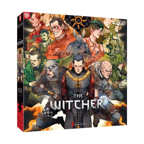 The Witcher: Nilfgaard kirakós Puzzle (500 db)