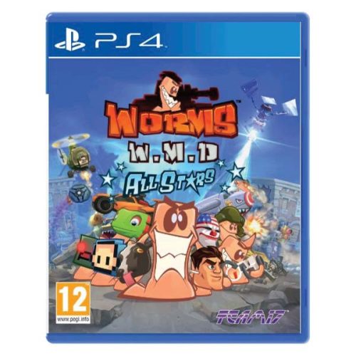 Worms W-M-D All Stars PS4 (használt, karcmentes)