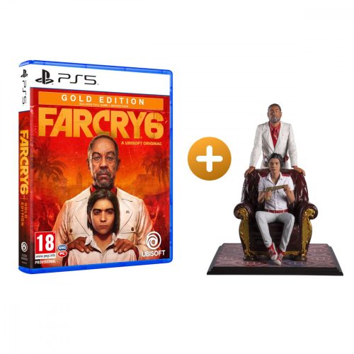 Far Cry 6 Gold Edition + Lions of Yara szobor PS5