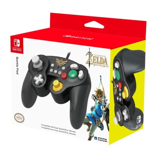 HORI Nintendo Switch GameCube Style BattlePad vezetékes kontroller - Legend of Zelda