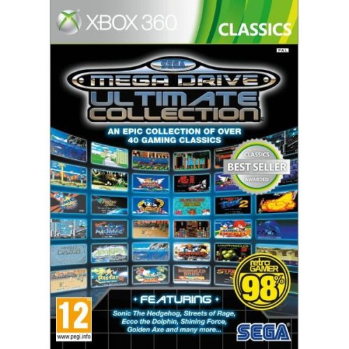 Sega Mega Drive Ultimate Collection Classic Xbox 360 (használt, karcmentes)