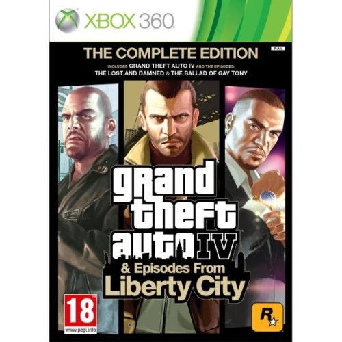 Grand Theft Auto IV (GTA 4) Complete Edition Xbox 360 (használt, karcmentes)