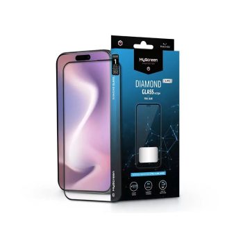   MyScreen Diamond Glass Lite Edge 2.5D Full Glue Üvegfólia - iPhone 16 Pro / 17 / 17 Pro
