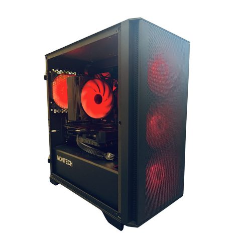 Gamer PC: Montech | Asus TUF | Ryzen5 5600 | RTX4060 | 16GB DDR4 | 1TB SSD