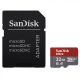 Sandisk 32GB microSDHC Ultra UHS-I A1 + adapterrel