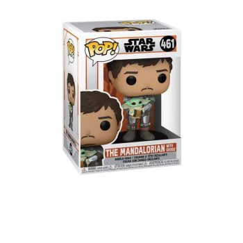   Funko POP! Star Wars: The Mandalorian - Mando Holding Child figura