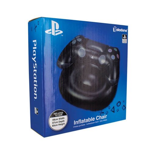 Playstation kontroller mintájú felfújható fotel