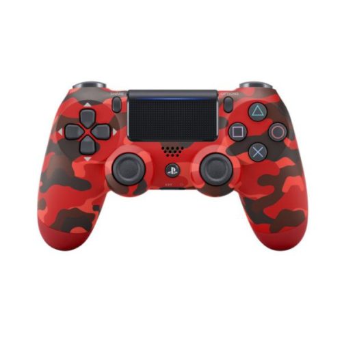 Playstation 4 (PS4) Dualshock 4 kontroller V2 Red Camouflage (piros terepmintás)