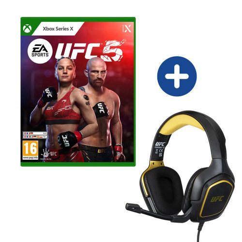 UFC 5 Xbox Series X + Konix UFC Fekete-Sárga Headset