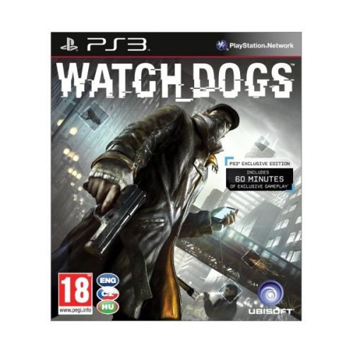 Watch Dogs PS3 (használt, karcmentes, angol nyelvű)
